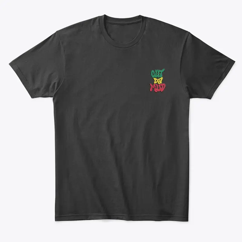 Black Rasta Out Da Mud / Agyo logo tee