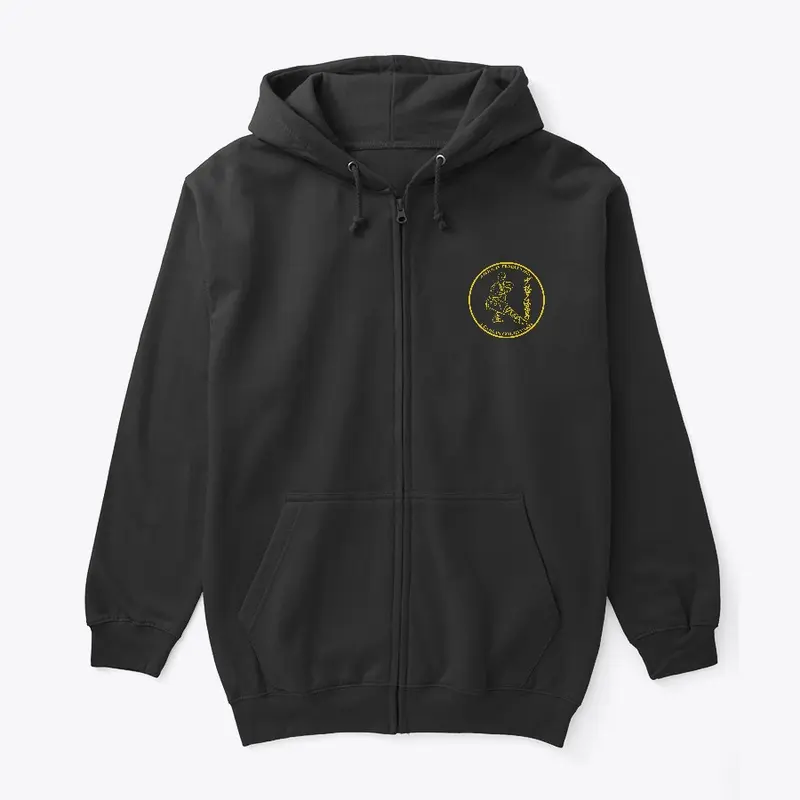 Luohan Courtyard Zip Hood